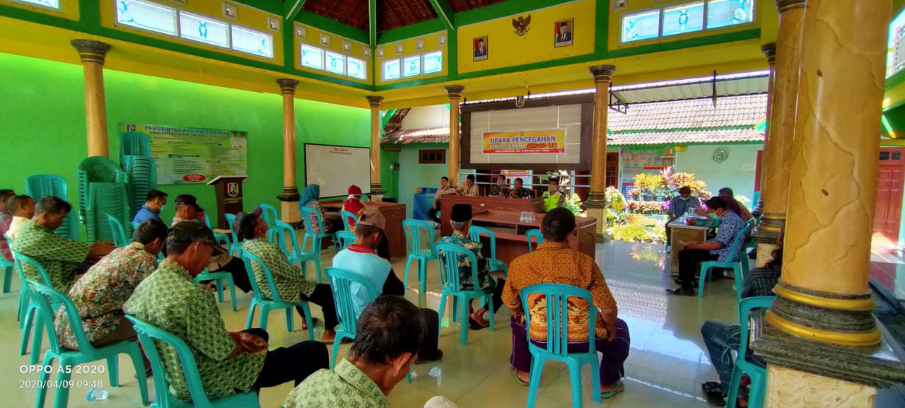 Sosilaisasi Terkait Upaya Pencegahan Corona (Covid-19) di Desa Cangkring Kec. Plumpang Kab. Tuban